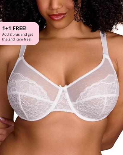 Full Coverage Underwire Minimizer Bra